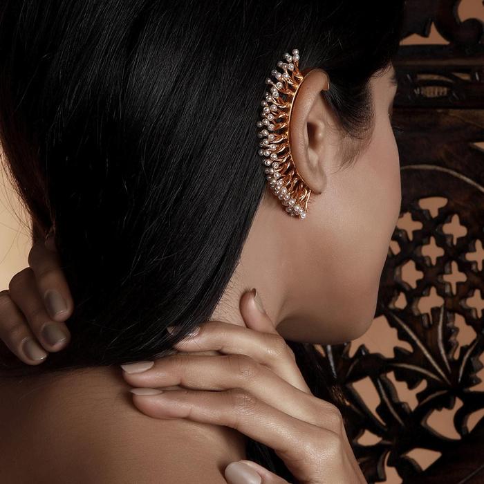 Traditional Ear Cuff Earrings for Women | Suhani Pittie