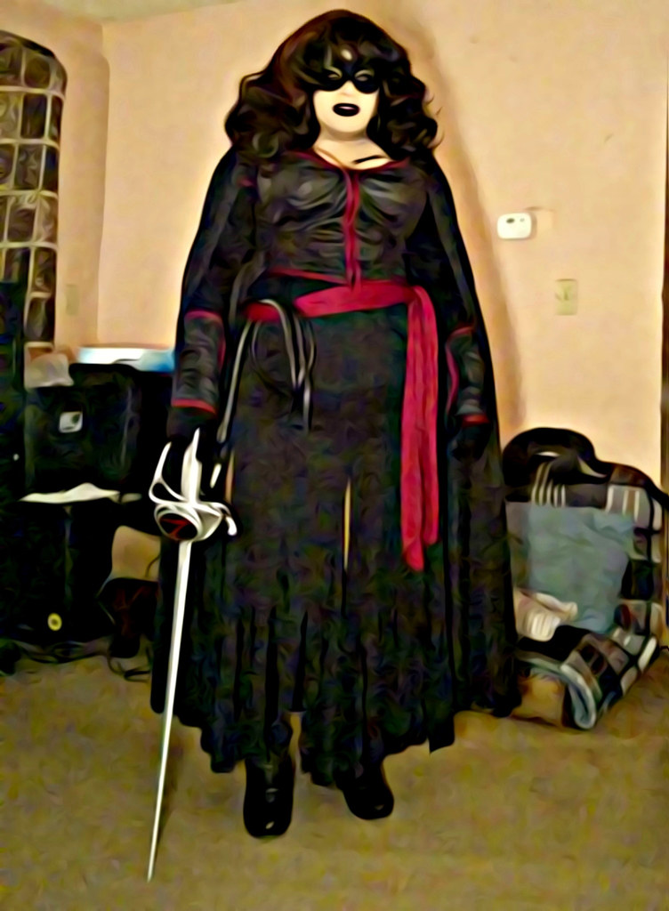 Lady Zorro Crossplay - Halloween 2019 (8) | Tallulah Twilight | Flickr