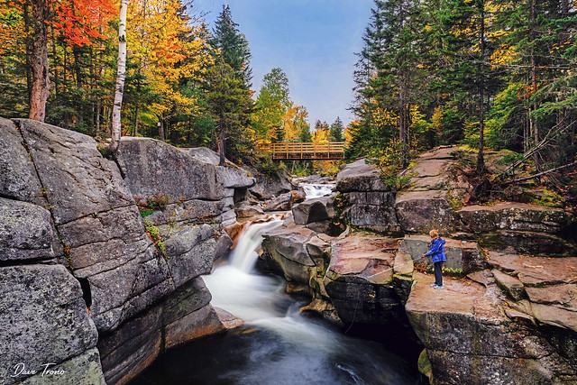 Fishing at the Upper Falls