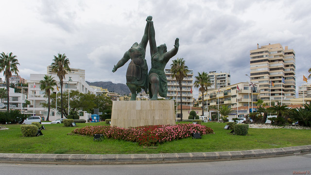 Plaza Del Lido - Torremolinos, Costa Del Sol, Espagne, Spain - 2161