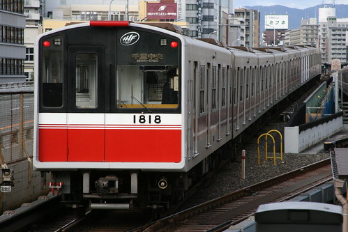 Osaka Metro 10A series in Shin-Osaka.Sta, Osaka, Osaka, Japan /Dec 31, 2018