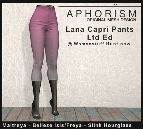 !APHORISM! Lana Capri Pants Ltd Ed