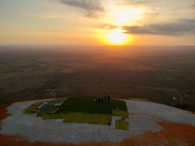 Dawn at Boqueirão Mountain Flight Ramp, Santa Terezinha, Bahia, Brazil #dronephotography #djispark #drone #DroneDJI #DroneBahia #aerial_view #aerialview #viewfromthetop #dji  #drones #dronelife #droneworld #droneshot #aerialphotography