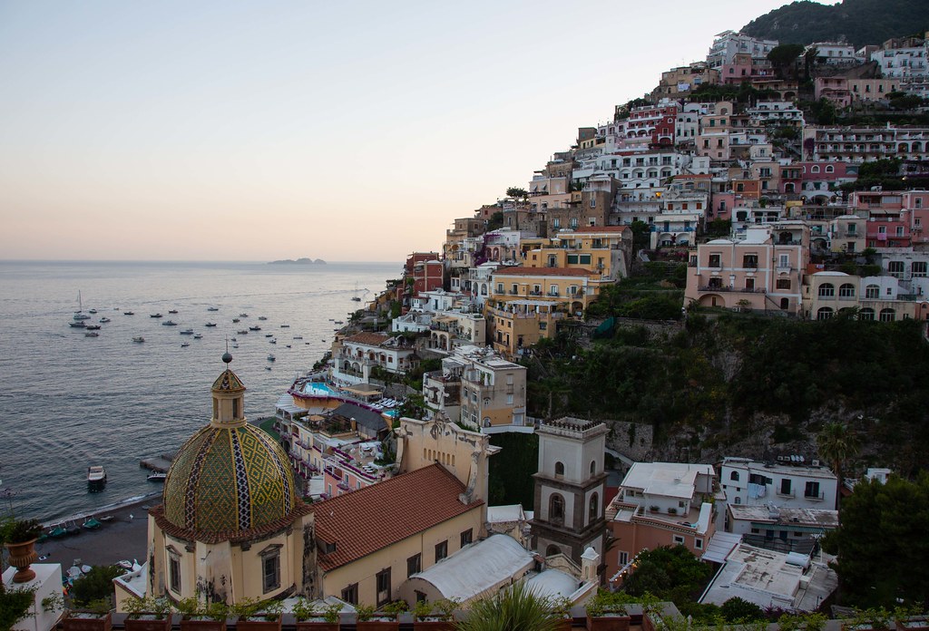 Positano Sunset | Positano, Italy, Amalfi Coast, Casa Angeli ...