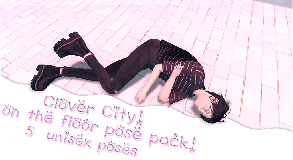 [Clover City] on the floor! pose pack