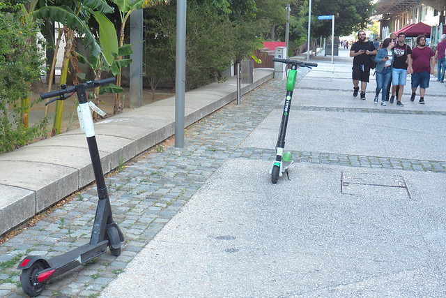Discarded E-scooters, Lisbon