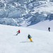 V Saas-Fee se lyžuje v kulise roztrhaných ledovců, foto: Denis Emery/Photopress