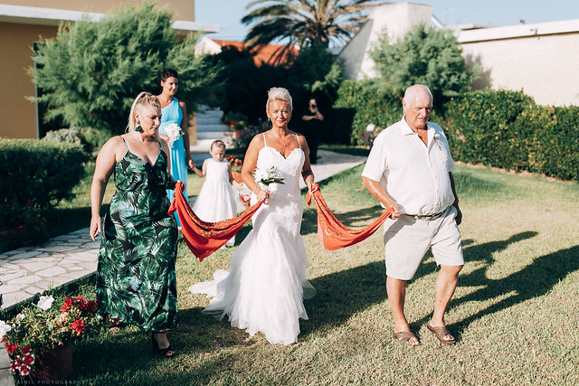 Beautiful wedding in Greece, Corfu