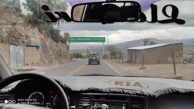 On the road from Huancavelica to Ayacucho, Peru