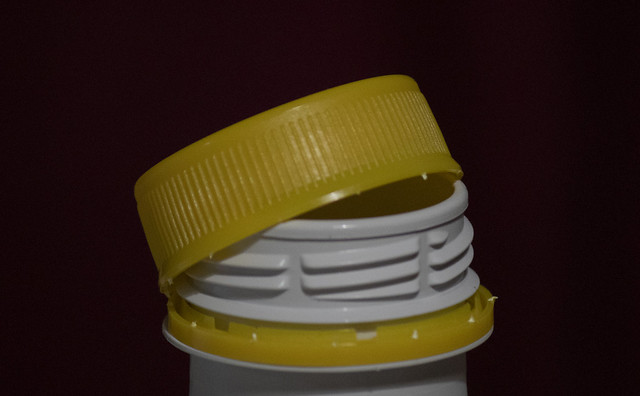 Milk bottle lid