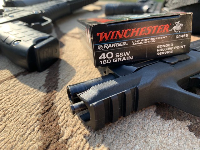 .40 S&W, 180gr Bonded JHP Winchester T-Series, Q4455