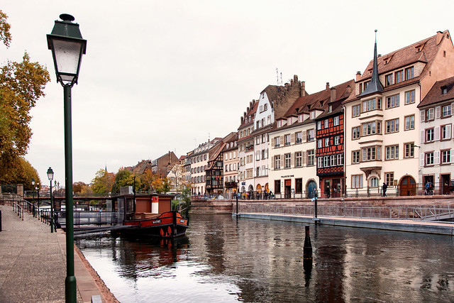 River Scene in Strasbourg _8833