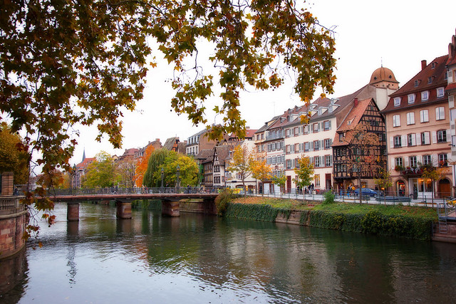 River Scene in Strasbourg _8839
