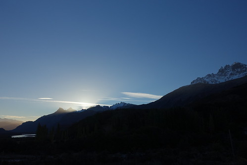 dusk sunset parquecerrocastillo patagonia chile aysen aysén aisén aysénregion