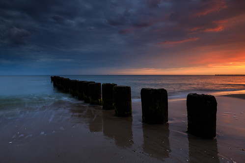 dziwnow zachodniopomorskie poland breakwater beach balticsea ostsee polska coast sunrise dawn baltyk wolin bałtyk morzebałtyckie dziwnów