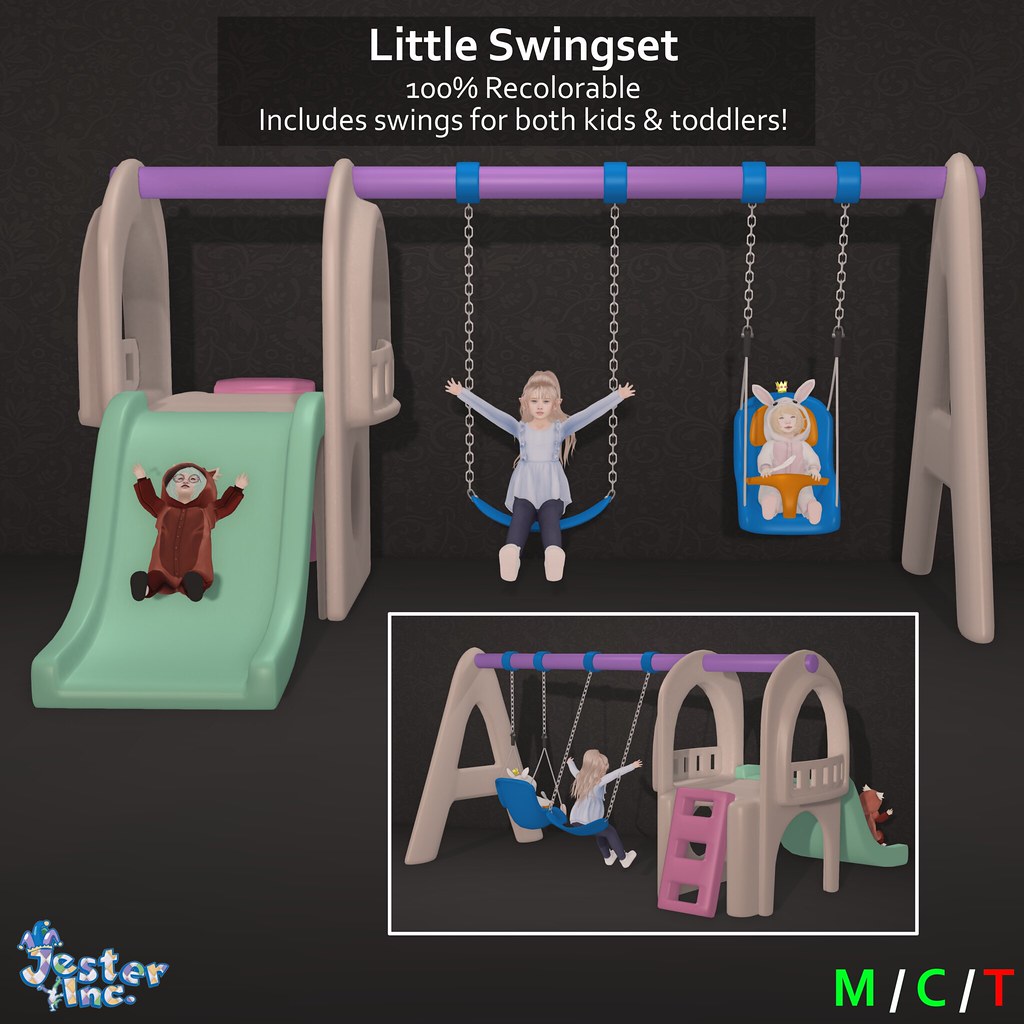 Presenting the new Little Swingset from Jester Inc.