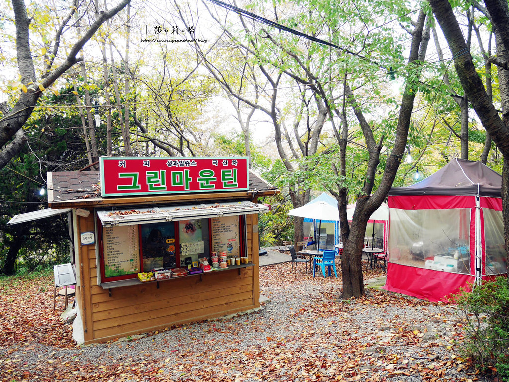 韓國釜山賞楓景點推薦梵魚寺附近咖啡廳景觀餐廳下午茶 (1)