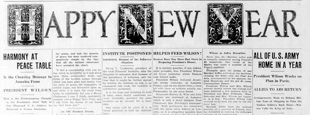 New Year - Enquirer - 26 Dec 1918