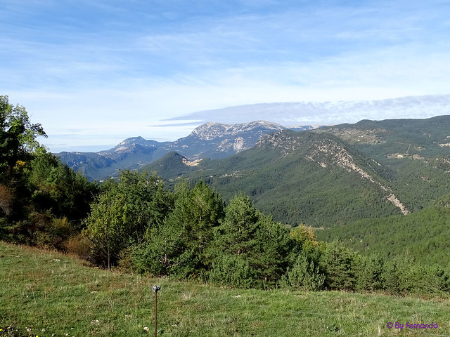 La Vall de Lord'19 -21- De Montcalb a Gósol -01- Camí de Montcalb -08- Puig Sobirà, Port del Comte, Guixera del coll de Berla y Serra de Guixers (17-10-2019)