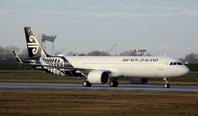 Air New Zealand, ZK-NND,MSN 8629, Airbus A 321-271NX, 29.01.2019,  XFW-EDHI, Hamburg Finkenwerder