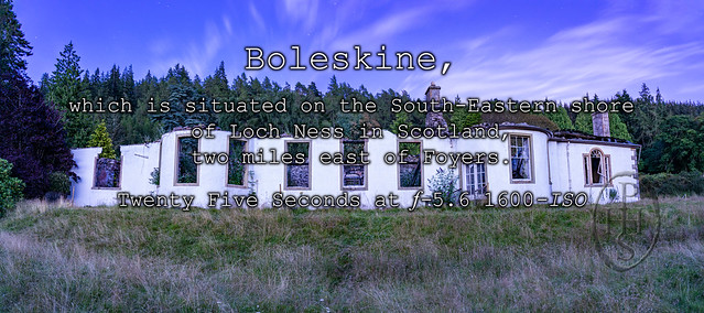 Boleskine, which is situated on the South-Eastern shore of Loch Ness in Scotland, two miles east of Foyers… 3 of 3