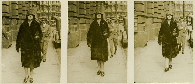 Photograph of members of the public, Willis Street, Wellington, 1930