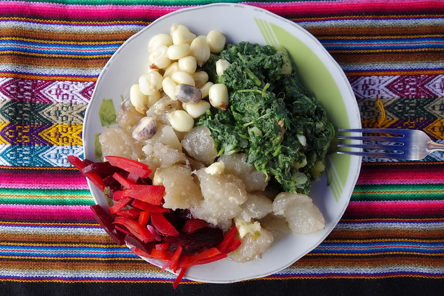 Puca Picante - Vegetarian Street Food Lunch - Ayacucho, Peru
