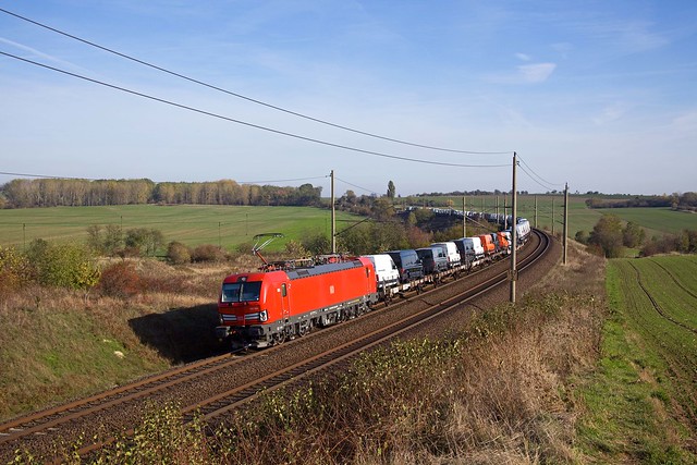 DB 193 380 + Güterzug/goederentrein/freight train   - Ovelgünne