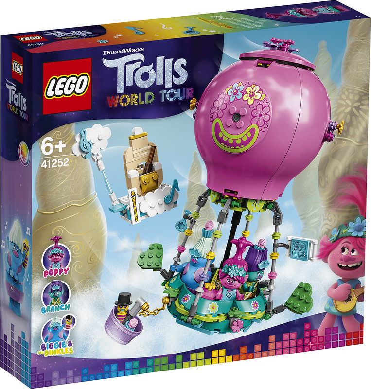 LEGO Trolls_41252_Poppy?s Hot Air Balloon Adventure_RRP?29.99_Box