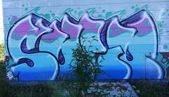 Graffiti in Beaver Bank, Nova Scotia
