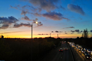 Sunset over Chadwell Heath