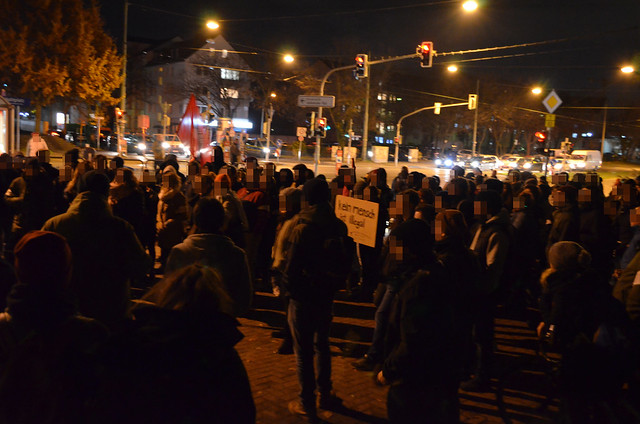"Freiheit für Ibra" Demonstration gegen Abschiebehaft in Kassel 20.11.19