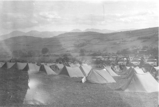 Tents and Trucks - WWII
