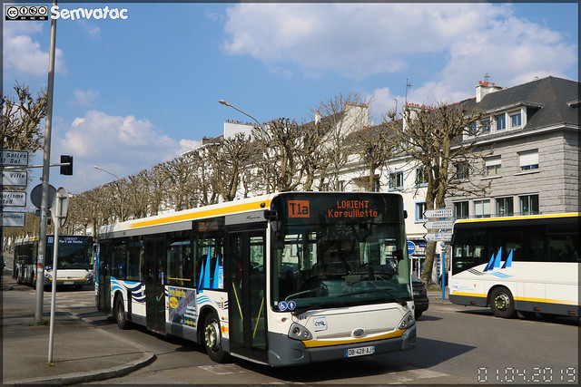 Heuliez Bus GX 337 – RD Lorient Agglomération (RATP Dev)  / CTRL (Compagnie de Transport de la Région Lorientaise) n°414