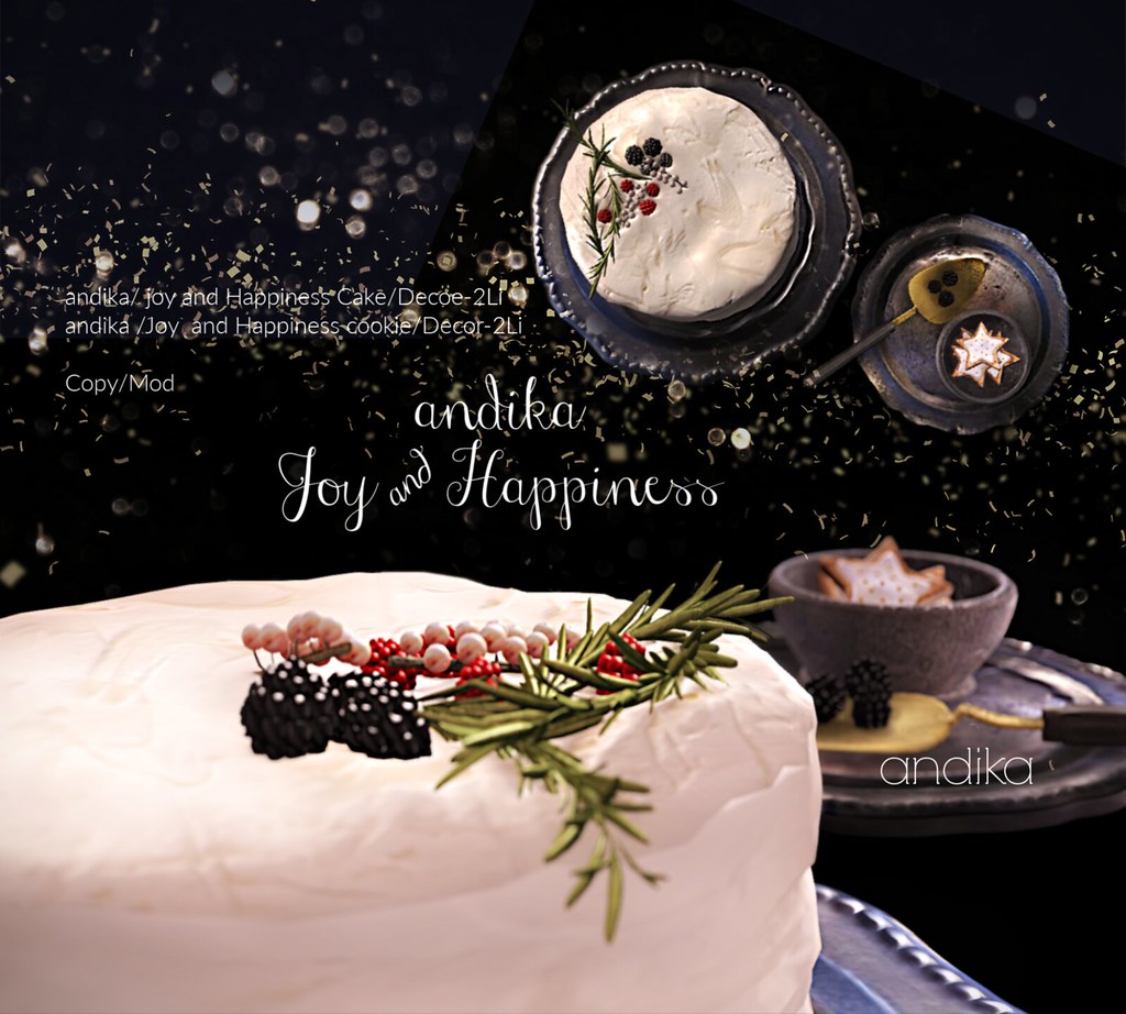 andika[Joy and Happiness]Cake set at Tannenbaum