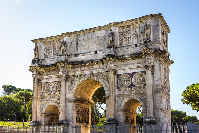 Italy - Rome - Arch of Constantine