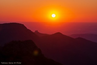 Mount Kaputar sunset