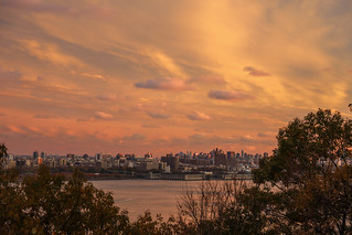Sunset View From Fort Lee Park, New Jersey