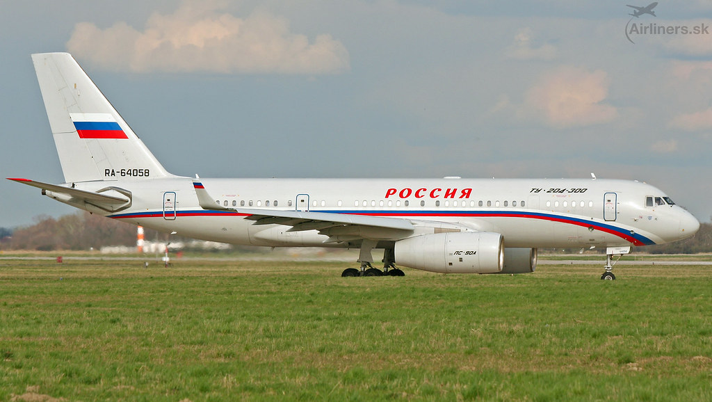 RA-64058 Rossiya - Special Flight Detachment Tupolev Tu-204-300