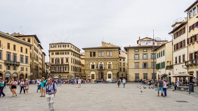 Italy Florence - Piazza Santa Croce