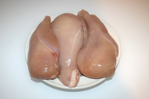 07 - Zutat Hähnchenbrustfilet / Ingredient chicken breasts