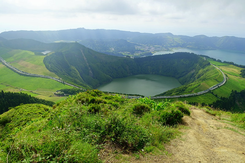 Vacaciones en las Islas Azores: Sao Miguel y Terceira. - Blogs de Portugal - Sao Miguel: Sete Cidades y Miradores. Punta do Escalvado. Mosteiros. (17)