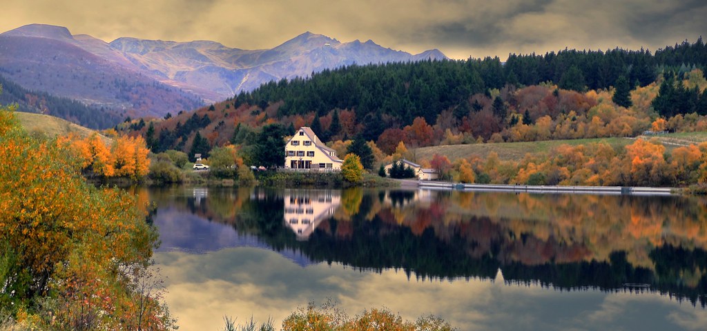 Mont-Dore (Puy-de-Dôme, Auvergne, Fr) – Le lac de Guéry