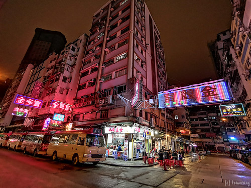Mong Kok an Night