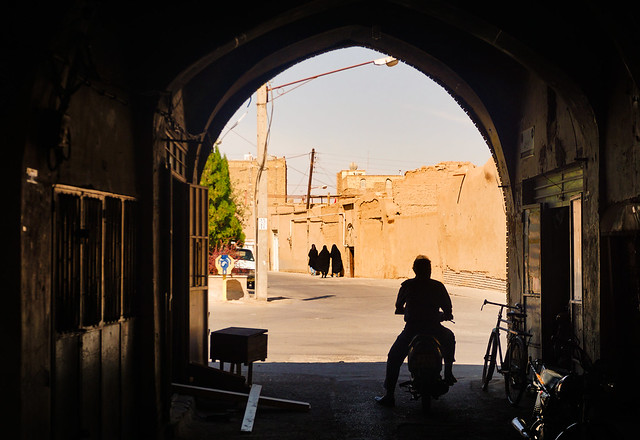 Iran, Yazd - Light at the end of the tunnel - October 2019