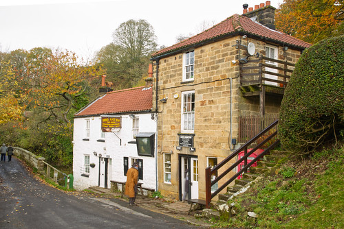 inn england sky landscape autumn building uk white architecture summer travel trees historic light pub scenery relax scenic vacation beckhole goathland yorkshire moors north beautiful moorland northyorkshiremoorsrailway old view vintage heartbeat northyorkshiremoors nostalgic