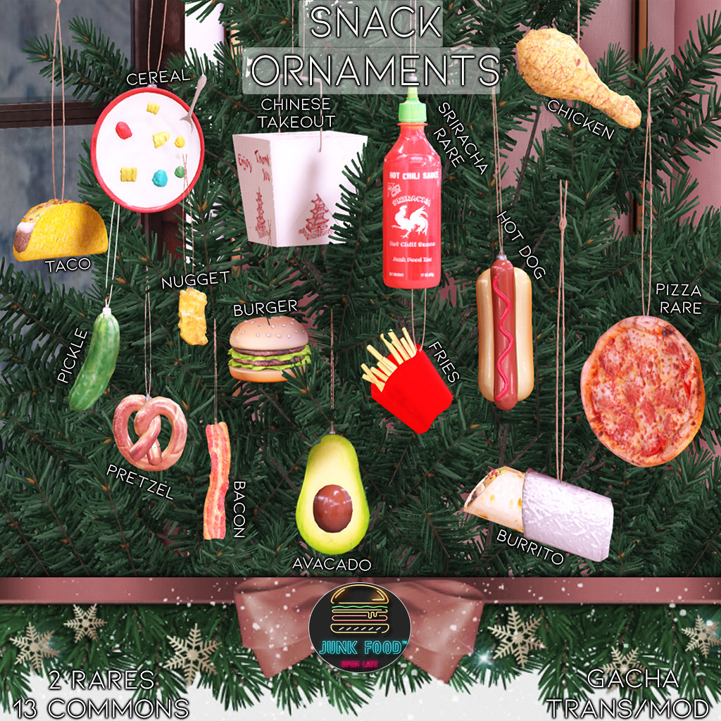Junk Food – Snack Ornaments Gacha Ad