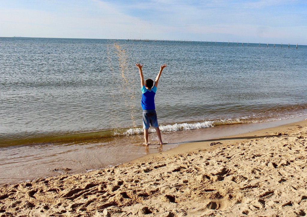 Get some sand between your toes at First Landing State Park