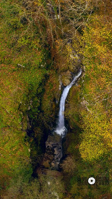 Камешнишки водопад с дрон