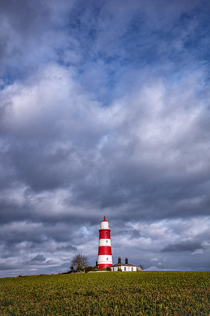 Happisborough lighthouse sunshine